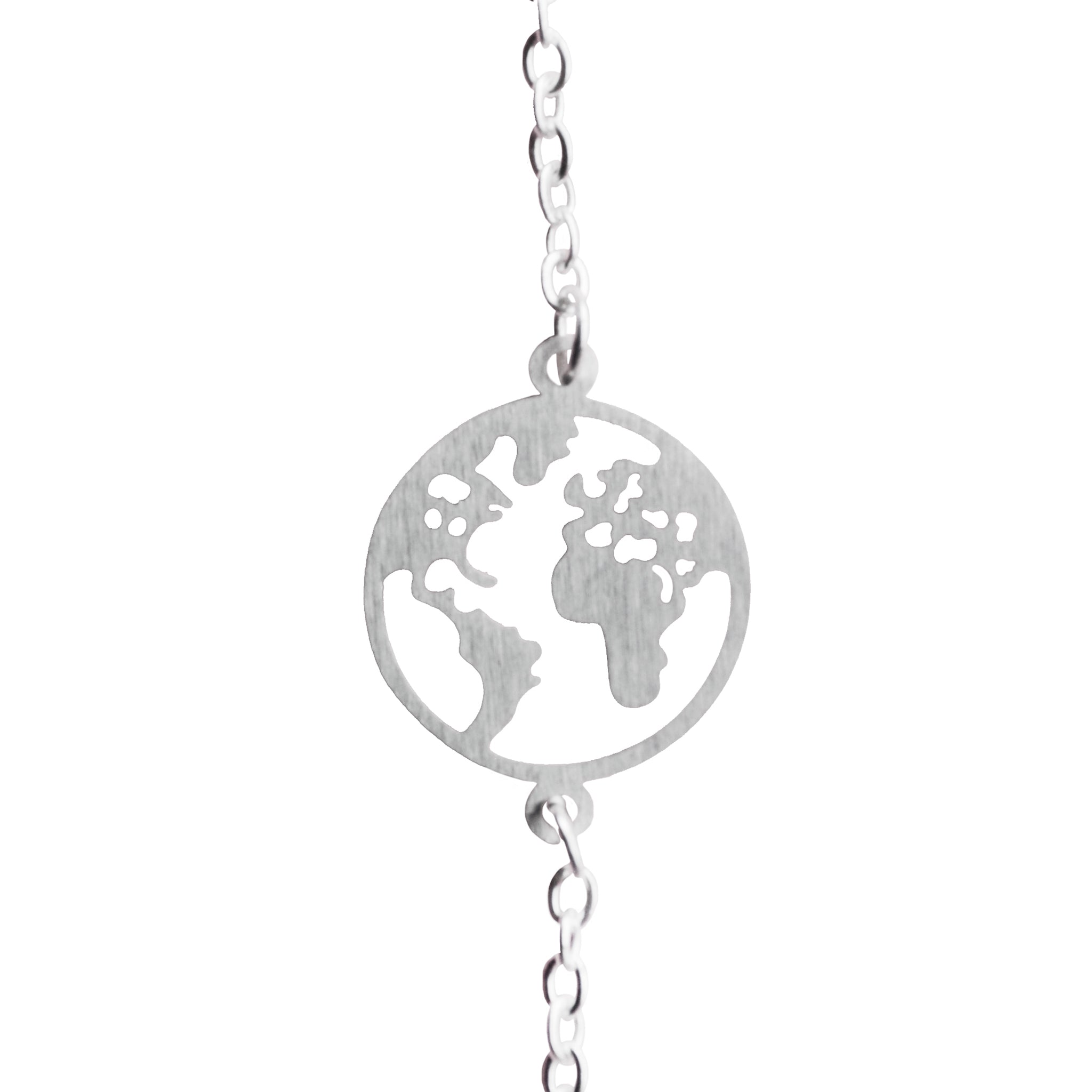 Pulsera con Mapa del Mundo